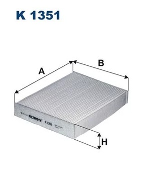 FILTR KABINA - FILTRON K1351
