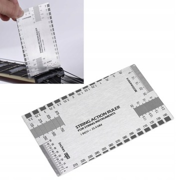 Измеритель действия струны Многофункциональная линейка для