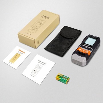 ДЕТЕКТОР ДЕТЕКТОР ВЛАЖНОСТИ, ПРОВОДА, КАБЕЛИ, МЕТАЛЛЫ, ДЕРЕВО + АККУМУЛЯТОР