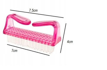 SUNONE SZCZOTECZKA DO PAZNOKCI ŚREDNIA RÓŻOWA