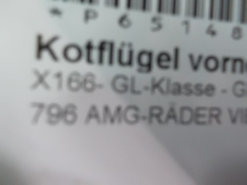 MERCEDES GLS 166 W166 PALCŮ KOMPLETNÍ PŘEDNÍ KAPOTA 796