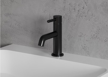 Смеситель для ванны RAIN SHOWER ТЕРМОСТАТ черный + UM