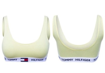 TOMMY HILFIGER DAMSKI STANIK BRALETTE YELLOW r. M