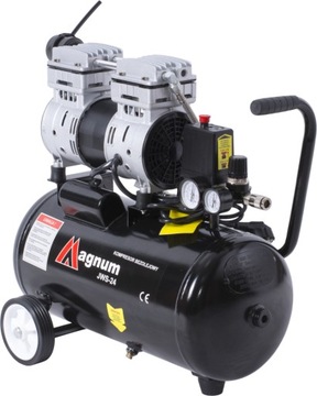 Безмасляный, тихий компрессор объемом 24 л JWS-24.