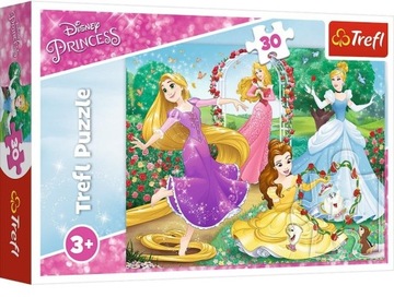 KSIĘŻNICZKI DISNEYA Trefl Puzzle 30 EL 18267