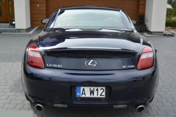 Lexus SC II 430 286KM 2006 Lexus SC 4.3 benzyna 285KM 2006r niski przebieg! Solidny i wyjątkowy!, zdjęcie 7