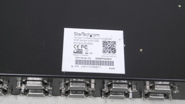PRZEŁACZNIK KVM STARTECH SV1631DUSBU CZARNY /823