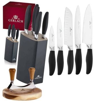 GERLACH STYLE PLUS NOŻE 5 EL +TASAK DO ZIÓŁ NATUR