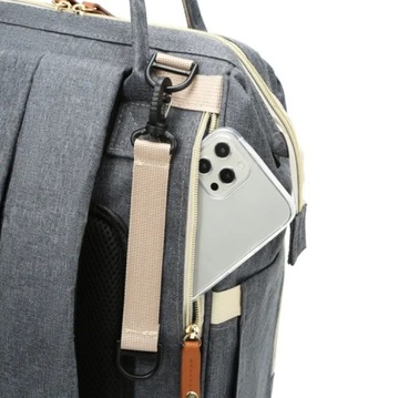 Рюкзак, сумка-коляска с пеленальным столиком, дорожная для мамы и папы.