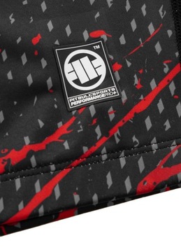 Мужской спортивный рашгард с длинными рукавами Pit Bull Blood Dog II Черный размер S