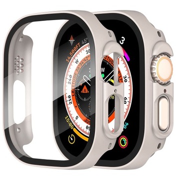 Etui + SZKŁO DEFENSE Case 360° Titanium do Apple Watch Ultra 2