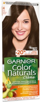 GARNIER NATURALS FARBA DO WŁOSÓW 4 brąz