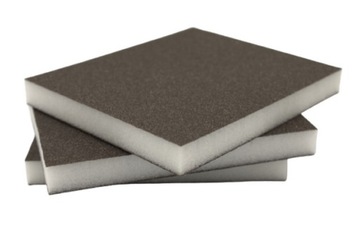Gąbka szlifierska 120x90x10 MEDIUM-GREY