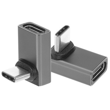2-PAK ADAPTERÓW USB C 90 STOPNI AKCESORIA DO ADAPTERÓW KOMPUTEROWYCH