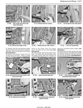 FORD FUSION 1.4 БЕНЗИНОВЫЙ (02-12) РУКОВОДСТВО ПО РЕМОНТУ