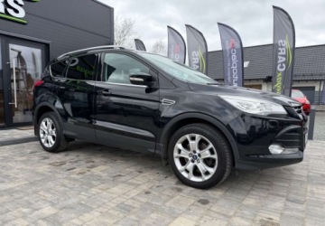 Ford Kuga II SUV 2.0 Duratorq TDCi 163KM 2014 Ford Kuga 2,0 163 KM 4x4 Tytanium Xenon Kamera Navi PDC Asystent 2.0 Diesel, zdjęcie 24