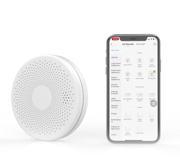 TUYA WiFi DUAL детектор дыма и угарного газа
