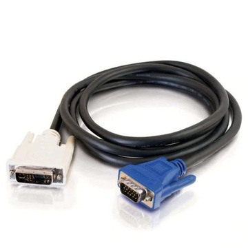 Kabel DVI-A VGA analog z dławikami adapter 1,8m