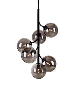 Markslojd Callisto lampa wisząca 108108 czarna 6L