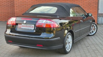 Saab 9-3 II Cabrio 1.8t 150KM 2006 Saab 9-3 1.8T 150PS 140tys km Serwisowany Piekny, zdjęcie 4