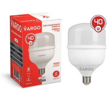 LED Żarówka VARGO 40W E27 6500K 4400 lm 118*186mm (V-111896)