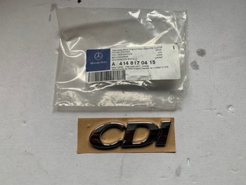 ZNAK ZNAKY CDI A4148170415 MERCEDES W415