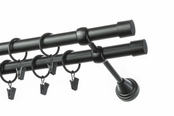 Karnisz BASIC Karnisze METAL Podwójny 200cm