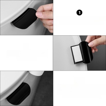 CREATIVE КРЫШКА-ЛИФТ ДЛЯ УНИТАЗА АКСЕССУАРЫ ДЛЯ ВАННОЙ КОМНАТЫ 6 ШТ.