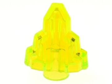 LEGO Kryształ skalny 10178 zielony neon trans