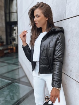 Женская стеганая куртка с размером капюшона XL