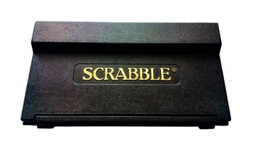 Scrabble Travel DeLuxe VINTAGE podróżna retro czarna walizka UNIKAT ed. PL