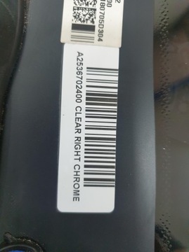 MERCEDES GLC W253 SKLO (OKNO) KAROSERIE PRAVÁ