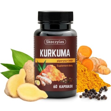 Skoczylas Kurkuma metabolizm tłuszczy 60 kapsułek