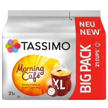 TASSIMO капсулы Morning Crema XL Set 100 капсул