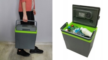 Туристический автомобильный холодильник 12V 16L с подогревом