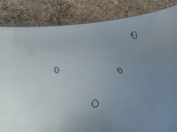 КАПОТ VW GOLF V PAINT LA7W