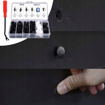 105X ШПИЛЬКИ АВТОМОБИЛЬНЫЕ МОНТАЖНЫЕ ЗАЖИМЫ РЕМОНТ АВТОМОБИЛЯ ОБИВКА ПОТОЛКА