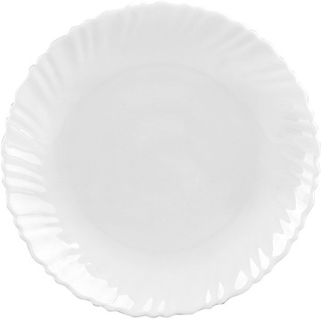 Сервиз для тарелок, набор УЖИН, 18 элементов, декор белый опал