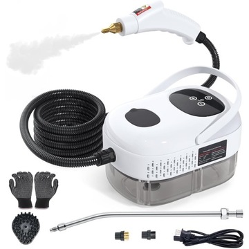PRZENOŚNE WYSOKOCIŚNIENIOWE MYJKA PAROWA 2500W 1100 ML