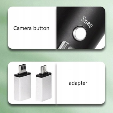 Cyfrowa kamera mikroskopowa 1600X 3 w 1 USB typu C