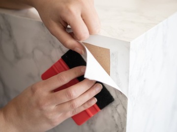 Самоклеящаяся декоративная фольга для мебели, столешницы, подоконника, СЕРОГО МРАМОРА