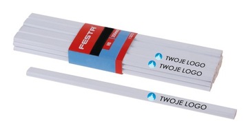OŁÓWEK STOLARSKI 25cm Z TWOIM NADRUKIEM LOGO 10szt