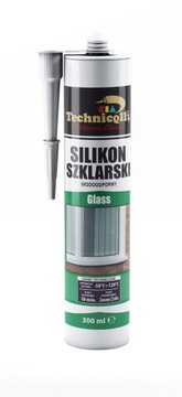 Silikon szklarski bezbarwny kartusz 300ml
