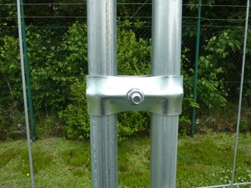 Забор строительный Цельнопанельный Забор из трапециевидного листа Комплект 29м.