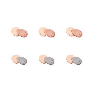 6 X (Multi) Mini Portable Face Powder Foundation