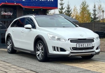 Peugeot 508 I RXH 2.0 HYbrid4 200KM 2014 Peugeot 508 2.0hdi RXH Hybrid4 200KM Xenon Led Navi Klima Panorama Skora O, zdjęcie 4