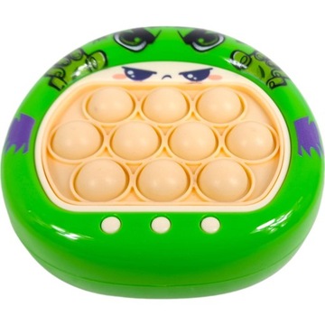 POP IT AVENGERS HULK ЭЛЕКТРОННАЯ ИГРА АНТИСТРЕСС АРКАДА БЫСТРО