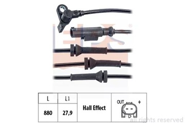 EPS SENZOR ABS 1.960.163
