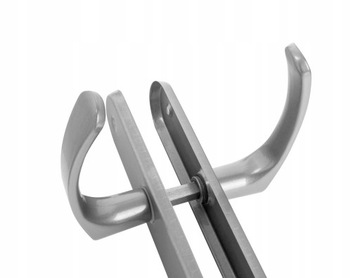 ДВЕРНАЯ РУЧКА ДЛЯ ДВЕРЕЙ 90 СЕРЕБРЯНАЯ ГУБКА ВСТАВКА