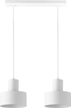 SIGMA Nowoczesna lampa LED RIF 2 lampa wisząca BIAŁY LED